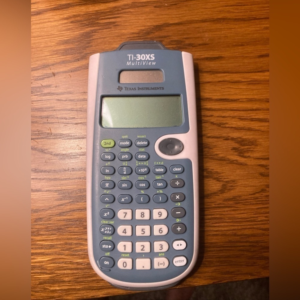 Texas Instruments TI-30XS
Scientific Calculator - 16 Digits - Battery/works